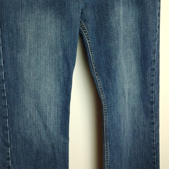 Warehouse One Men's Denim Jeans 34x32 Dark Wash Like New Straight Leg Relaxed - Picture 4 of 9